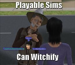 Mod The Sims - Playable Sims Can Witchify Supernatural Witch, Light And Darkness, Helpful Things, Sims Mods, Sims 2, Sims 3, Sims Cc, Best Games, The Sims