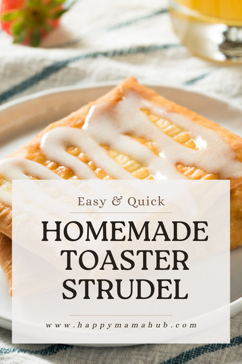 Recreate a childhood favorite with this quick and easy homemade toaster strudel recipe! Made with premade puff pastry and simple ingredients, these flaky treats are perfect for breakfast or dessert. Customize with your favorite fillings like jam, Nutella, or cream cheese. Get all the tips and tricks for making this nostalgic recipe a breeze! 

#HomemadeToasterStrudels #EasyRecipes #BreakfastIdeas #HolidayTreats Strudel Topping Recipe, Breakfast Toaster Strudel, Puff Pastry Toaster Strudel, Gluten Free Toaster Strudel, Apple Toaster Strudel Recipe, Diy Toaster Strudel, Toaster Strudel Icing Recipe, Strawberry Toaster Strudel, Toaster Strudel Recipe