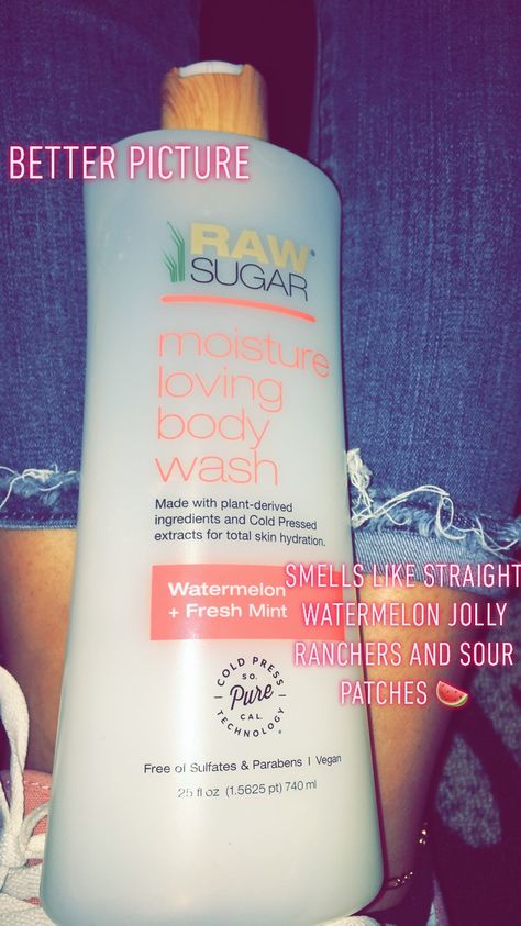 Raw Sugar Body Wash, Jolly Ranchers, Bath Routine, Well Pictures, Body Smells, Body Washes, Raw Sugar, Beauty Gadgets, Sugar Body