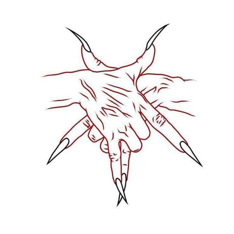 Satanic Tattoo Design, Satanic Tattoos, Beginner Tattoos, Goth Tattoo, Tattoo Outline Drawing, Clever Tattoos, Doodle Tattoo, Sketch Tattoo Design, Gothic Tattoo