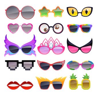 Crazy Sunglasses, Hipster Icons, Black Diva, Paper Doll Printable Templates, Funny Sunglasses, Barbie Miniatures, Black Hipster, Hipster Women, Face Study