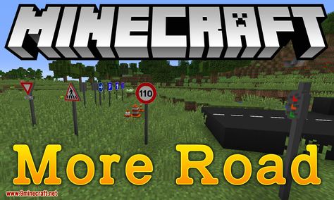 Minecraft Traffic Light, Minecraft P, Minecraft Forge, French Signs, Minecraft 1, Minecraft Mods, Traffic Light, Construction Site, Electrical Wiring