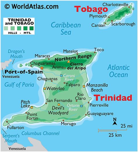 Map Of Trinidad And Tobago, Trinidad And Tobago Culture, Trinidad And Tobago Photography, Trinidad And Tobago Aesthetic, Trinidad Vacation, Map Of Trinidad, Trinidad Culture, Trinidad And Tobago Map, Trinidad Map