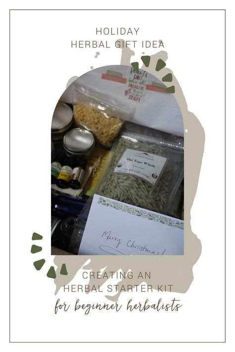 How To Create an Herbal Starter Kit for Aspiring Herbalists | Growing Up Herbal | If you're looking for a holiday herbal gift for the aspiring herbalist on your list, look no further than this DIY herbal starter kit! Diy Kitchen Witch, Witch Starter Kit, Plant Witch, Herbal Store, Homemade Cleaning Supplies, Harvesting Herbs, Mountain Rose Herbs, Christmas Recipes Appetizers, Best Christmas Recipes