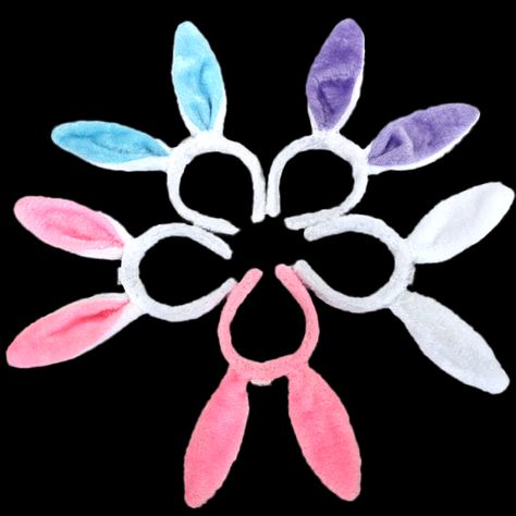 1pcs / Luminous rabbit ear head hoop wedding party props headdress ornaments performance supplies Halloween Christmas headdress Bunny Ears Costume, Easter Bunny Ears Headband, Bunny Ears And Tail, Rabbit Ears Headband, Halloween Decorations Party, Fluffy Rabbit, Easter Party Favor, Bunny Ears Headband, Easter Bunny Ears