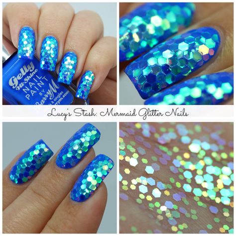 Ooops, did I just put mermaids in shame? Mermaid Glitter Nails Mermaid Glitter Nails, Nails Mermaid, Mermaid Glitter, Mermaid Nails, Nails Glitter, Super Nails, Glitter Nail Polish, Ideas Nails, I Love Nails