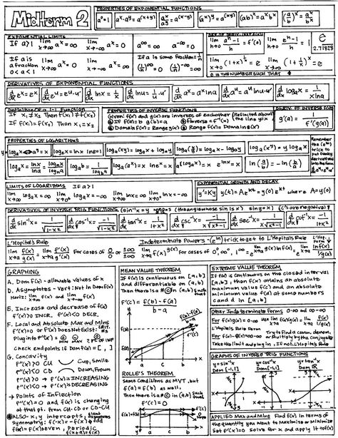 calculus cheat sheet Calculus Cheat Sheet, Math Cheat Sheet, College Math, Ap Calculus, Math Notes, Site Analysis, Physics And Mathematics, Math Help, Math Formulas