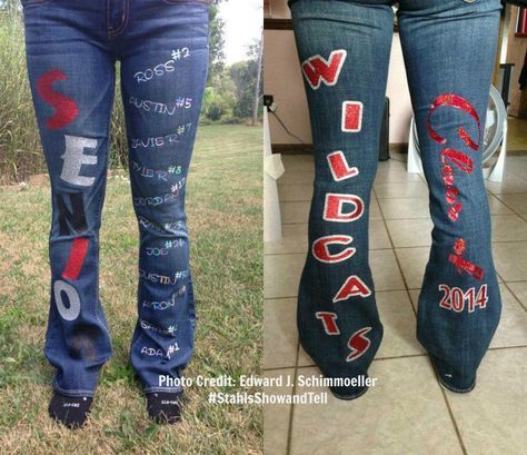 We’ve seen people heat print on jean jackets and jean shirts before, but had to share this denim done right from one of our very talented and creative heat printing specialists out there, Ed Schimmoeller. Great idea. TedStahl.com Spirit Jeans, Jean Jacket And Jeans, Denim Bags, Best Images, Cricut Projects Vinyl, Denim Bag, Vinyl Projects, Clothing Ideas, Jean Jackets