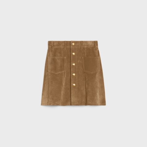 Celine Skirt, Skirts Short, Pencil Skirts, Leather Mini Skirts, Saint Tropez, Skirt Fashion, Elegant Style, Casual Style, Calf Skin