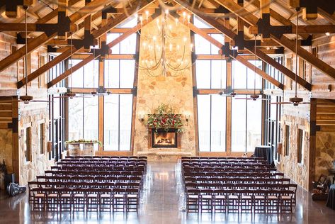 THE SPRINGS in Denton | The Lodge - Aubrey, Texas #1 Wedding Ceremony Backdrop Indoor, Ceremony Backdrop Indoor, Indoor Outdoor Fireplaces, Dfw Wedding Venues, Dallas Wedding Venues, Venue Rental, Wedding Ceremony Backdrop, Indoor Ceremony, Wedding Reception Locations