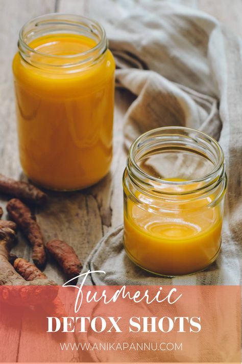 Ginger Shots, Ginger Detox, Turmeric Juice, Turmeric Shots, Colon Cleanse Recipe, Detox Your Liver, Ginger Shot, Wellness Shots, Ginger Benefits