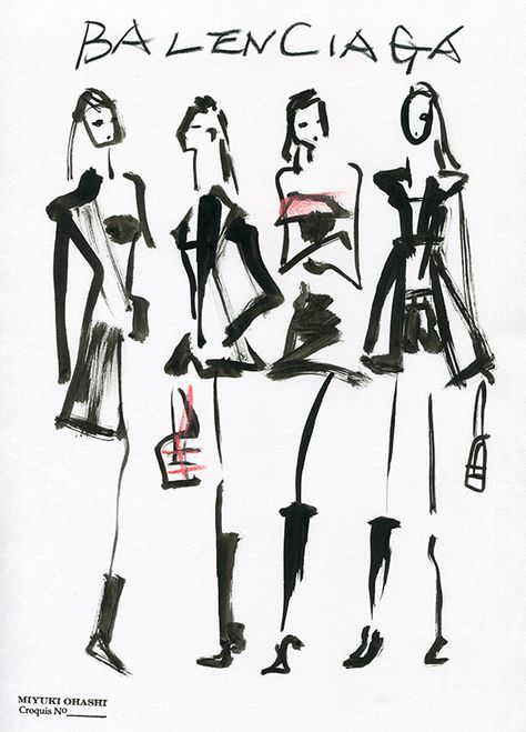 Balenciaga Resort 2015 Designer Room Ideas Fashion, Fashion Illustrators, Fashion Illustrations, Balenciaga Fashion, Fashion Artwork, Fashion Design Portfolio, Fashion Sketchbook, Fashion Portfolio, Fashion Figures