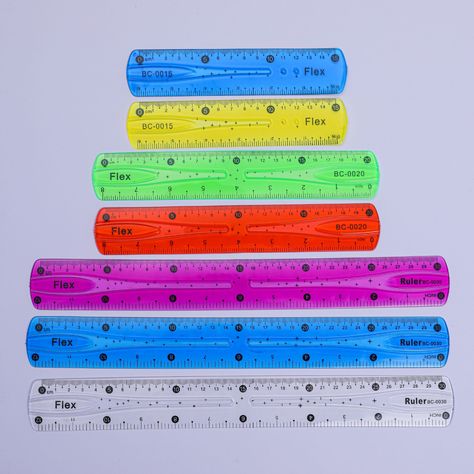 Flexible Ruler, Ruler Set, Kids School Supplies, Fine Writing Instruments, Soft Plastic, Writing Instruments, Stationery Supplies, Candy Colors, Ruler