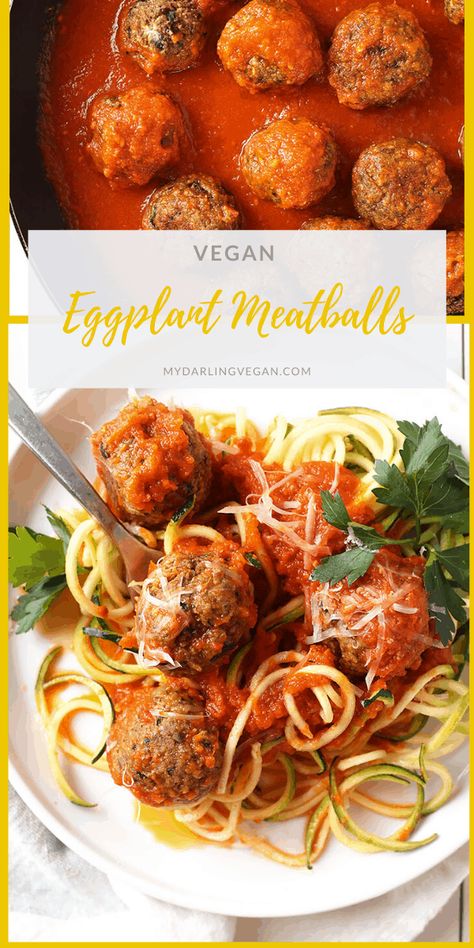 Vegan Eggplant Meatballs Recipes, Vegan Eggplant Recipes Healthy, Vegan Eggplant Recipe, Zucchini And Eggplant Recipes, No Carb Vegan, Eggplant Recipes Vegan, Low Carb Vegan Recipes, Vegan Eggplant Recipes, Vegan Eggplant Parmesan