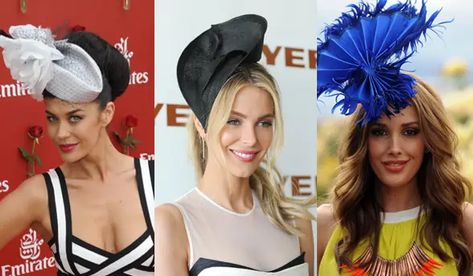 3 fascinator friendly hairstyles - beautyheaven Fascinator Hairstyles, Formal Hair, Spring Racing, Fancy Hats, Formal Hairstyles, Race Day, Kentucky Derby, Hat Fashion, Fashion Trend