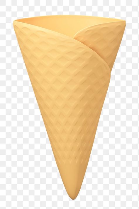 Ice Cream Cone Cartoon, Cream Backgrounds, Ice Cream Background, Cone Ice Cream, 3d Cartoon, Ice Cream Cone, Exo, Transparent Background, Ice Cream