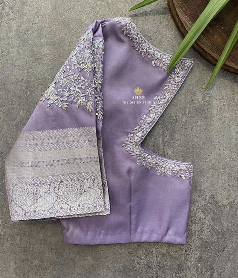 50 Blouse Designs, Latest Bridal Blouse Designs, Blouse Designs Catalogue, Latest Blouse Designs Pattern, Traditional Blouse Designs, Latest Model Blouse Designs, Cutwork Blouse Designs, Lavender Blouse, Indian Saree Blouses Designs