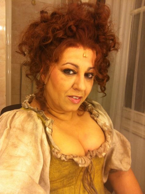 Madame Thénardier | Les Misérables Wiki | Fandom Madame Thenardier, Haunt Makeup, Les Miserables Costumes, Couples Money, Hair Stules, Jean Valjean, Theatre Makeup, Helena Bonham, College Board