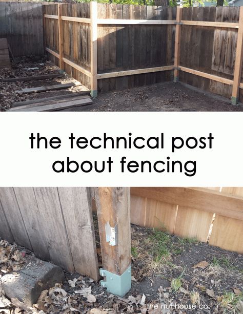 the technical post about fencing – the nut house co. Diy Fence Ideas, Fence Post Repair, Fence Repair, Portable Piano, Diy Backyard Patio, Privacy Fence Designs, Nut House, Old Fences, Building A Fence