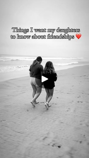 921K views · 41K reactions | 🩶Things I want my daughters to know about friendship: 

🩶Not everyone is going to like you… and that’s  okay. (I know it won’t always feel like that’s true, but I promise it is). 

🩶Not everyone is going to invite you and That’s okay too. 

🩶You’ll never regret kindness. (Never ever).

🩶If you constantly have to tiptoe around your friends, they’re not your people. 

🩶You get to choose them, so choose the ones who are choosing you back.

🩶Have high standards when it comes to friends, but dont be unrealistic. They’re going to mess up, so are you. Grace is essential. 

🩶Be yourself and Let others be themselves right back. 

🩶Focus on being the best friend you possibly can.

🩶You’re allowed to do the inviting and the reaching out too. 

🩶Don’t leave peop Bee Bop, About Friendship, Child Rearing, Things I Want, Never Regret, My Daughters, I Know It, Mess Up, High Standards