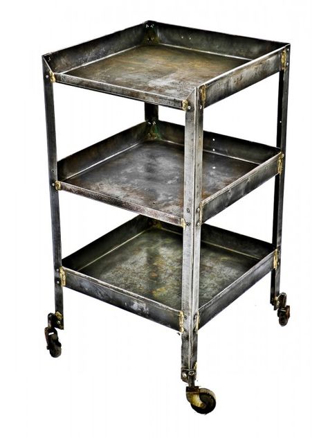 Factory Machine, Shop Cart, Welding Design, Vintage Industrial Design, Industrial Style Decor, Tool Cart, Car Furniture, Vintage Industrial Furniture, Vintage Medical