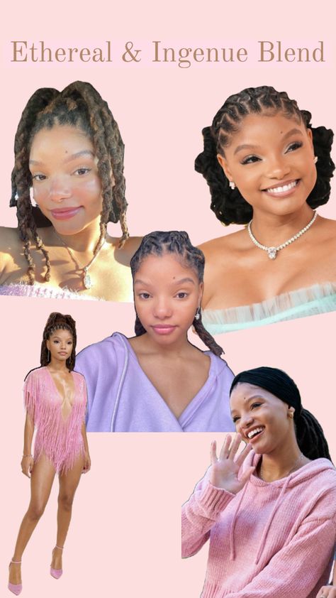 Celebrity Halle Bailey Ingenue Ethereal, Ingenue Essence, Ethereal Essence, Halle Bailey, Color Analysis, Rich Girl, Halle, Essence, Celebrities