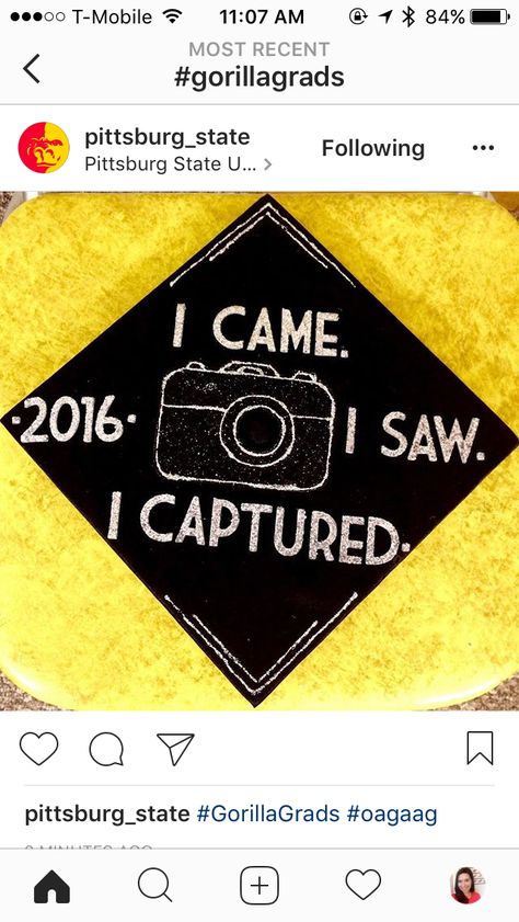 Photography major grad cap Photographer Graduation Cap, Photo Graduation Cap, Photography Graduation Cap, Photography Major, Creative Graduation Caps, College Grad Cap Ideas, High School Graduation Cap, College Graduation Cap Decoration, Grad Photography