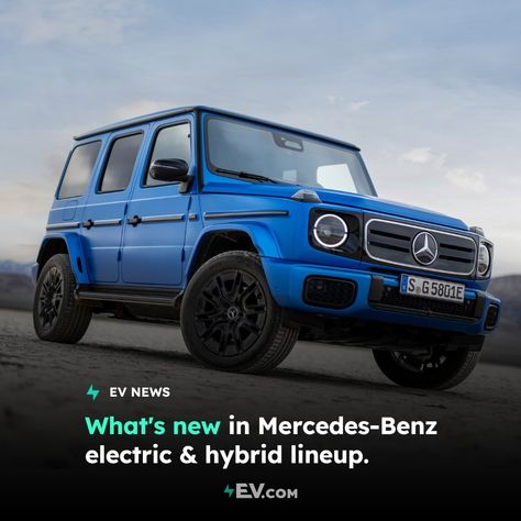 Discover the latest in electric driving from @mercedesbenz : • 2025 GLC 350e 4MATIC: 54-mile EPA range, now at U.S. dealerships. • AMG E 53 HYBRID: 604 hp with RACE START, arriving 2024. • AMG GLC 63 S E PERFORMANCE: 671 hp, 752 lb-ft torque, arriving 2024. • 2025 EQS Sedan: 118-kWh battery, enhanced range, arriving 1H 2025. • G 580 with EQ Tech: Fully electric, 116-kWh, 4 motors, arriving 2024. • 2025 EVs: $1,000 charge credit or wallbox + 2 years free charging. (Source: Mercedes-Benz) #m... Whats New, Mercedes Benz, Electricity, Quick Saves