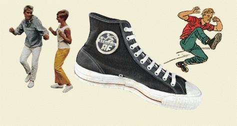 New Relevance from the Ashes The PF Flyers sneaker brand turned seventy in 2007. Nearly defunct in 2001, the brand's prospects look brighter today than they have since its heyday in the late 60s. Most new PF Flyer customers don't remember the brand at all, but value its authentic heritage. In the re-branding of Pf Flyers, Sneaker Brands, Branding, Turn Ons, Sneakers