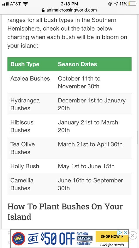 Acnh Shrub Seasons, Azalea Bush, Game Ideas, Animal Crossing, Art