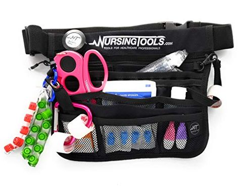 Nurse Fanny Pack, Nursing Documentation, Black Nurses, Nurse Supplies, Nurse Kit, Nurse Organization, Nurse Gear, Nurse Accessories, Nurse Outfit