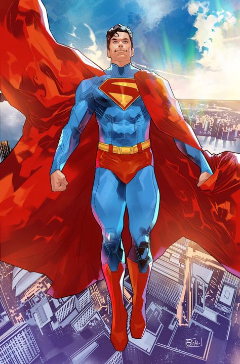 Superman Redesign, Superman Artwork, Superman Wallpaper, Comics Characters, Superman Family, Superman Man Of Steel, Superman Art, Adventures Of Superman, Superman Comic