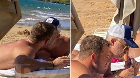 Colton Underwood kissing his possible boyfriend in Hawaii. Obama Campaign, The 4 Seasons, Colton Underwood, Master P, New Boyfriend, Police Chief, Kissing Him, 4 Seasons, Today Show