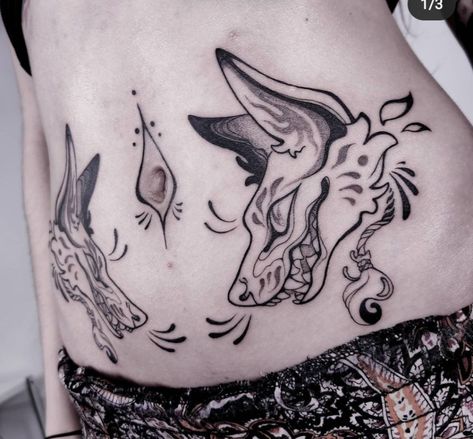 Lamb Skull Tattoo, Fursona Tattoo, Animal Jam Tattoo, Roadkill Tattoo, Animal Bones Tattoo, Borzoi Tattoo, Interactive Tattoo, Midriff Tattoo, Basic Tattoo Ideas