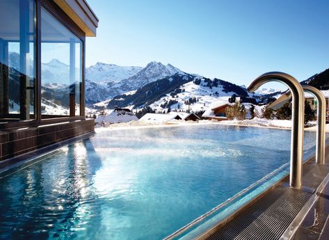 Cabin Jacuzzi, Jacuzzi Pool, Winter Honeymoon, Adelboden, Ski Hotel, Switzerland Hotels, Thermal Pool, Snow Mountains, Greece Hotels