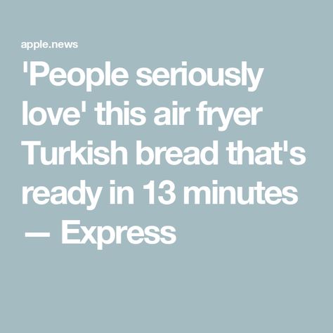 'People seriously love' this air fryer Turkish bread that's ready in 13 minutes — Express Chicken Chow Mein, Lasagne Recipes, Bread Alternatives, Perfect Chicken, Lemon Tart, Stuffed Pepper Soup, Three Ingredient, Gordon Ramsay, Pizza Toppings