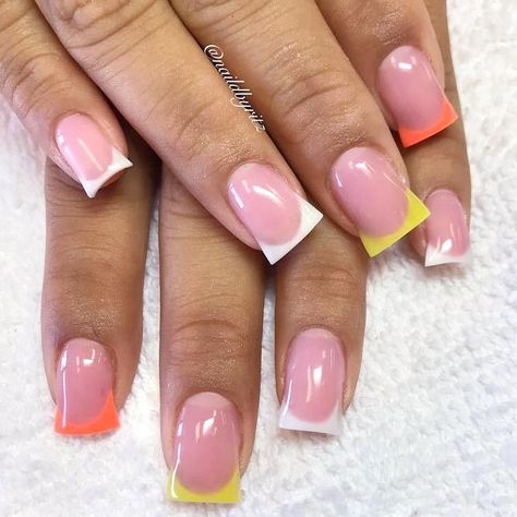 Fun Flare Nails To Surprise Anyone #flarenails #shortnails #frenchnails #frenchtips ★ All the nail shapes from almond to coffin, from round to stiletto all gathered here! ★ See more: https://glaminati.com/nail-shapes-guide/ #glaminati #lifestyle #nails #nailart #naildesigns #nailshapes Short Flare Nails, Shapes Nails, Flare Nails, Nails Shape, Spring Nails Ideas, Shape Nails, Acrylic Nail Shapes, Different Nail Shapes, Squoval Nails