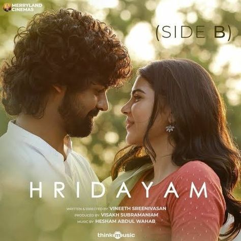 Hridayam Movie Poster, Hridayam Movie Photos, Hridayam Movie, Bliss Movie, Short Flim, Wedding Caricature, Hot Song, Song Time, Music Library