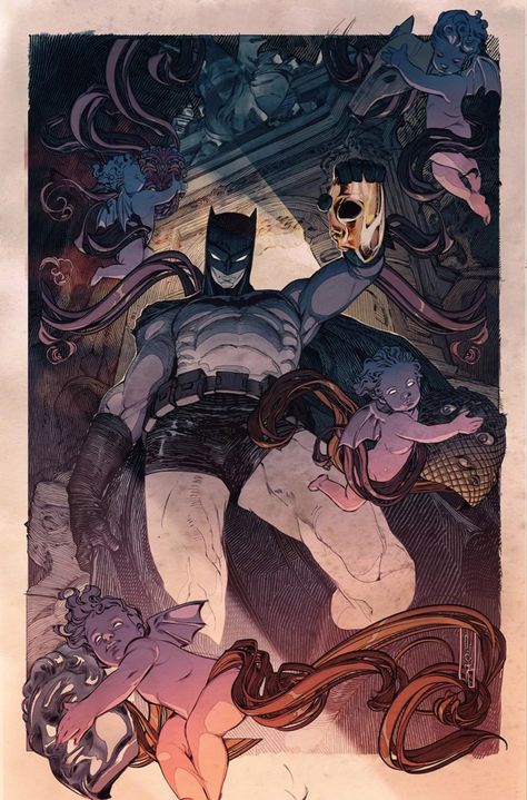 Evan Cagle, Ancient Demons, Batman Comic Cover, Mr Freeze, Artist Study, Batman Tattoo, Batman Artwork, Batman Comic Art, Batman The Dark Knight