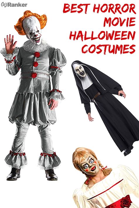 Horror Movie Halloween Costumes, Movie Themed Costumes, Movie Couples Costumes, Theater Outfit, Classic Scary Movies, Halloween Costumes Couple, Horror Movie Costumes, Movie Character Costumes, Theater Costumes