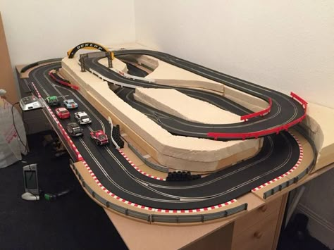 Page 12 of 14 - New Digital 8x4 Track Designs - posted in Tracks & Scenery: Thanks Mr F, you're right of course. I'll fix it. Scalextric Track, Toy Race Track, Slot Car Race Track, Ferrari Ff, Ferrari 348, Slot Machine Cake, Ho Slot Cars, Slot Racing, Slot Machine Party