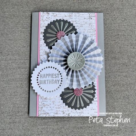 Card Ideas Stampin Up Cardmaking, Su Round We Go, Round We Go Bundle Stampin Up Cards, Stampin Up Round We Go Cards, Round We Go Stampin Up Cards, Geometric Cards, Stamping Projects, Everyday Cards, Homemade Birthday Cards