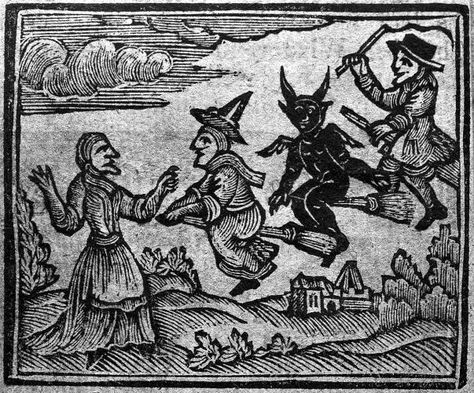 Image of Elizabethan era witches. John Ashton, Witch History, Salem Witch Trials, Witch Trials, Salem Witch, Medieval Art, Black Magic, Linocut, Dark Art