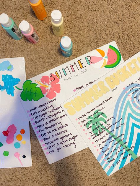 summer bucket list ideas Things To Draw Summer Vibes, How To Make A Summer Bucket List, Summer Bucket List Board Ideas, Summer Bucklist Poster, Summer Bucket List Inspo Poster, Summer Poster Bucket List, Summer Bucket List Ideas 2024 Poster, Diy Summer Bucket List Poster, Summer Bucket List 2024 Poster Board