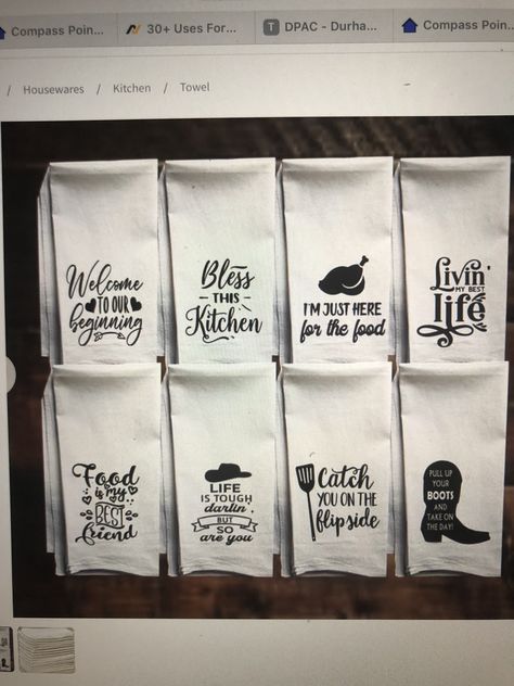 Custom Tea Towel, Kitchen Towels, Tea Towels, Tea