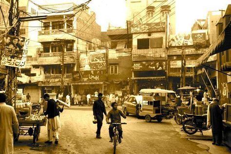 Lahore Heera Mandi Heera Mandi Lahore, Heera Mandi, Market Street, Pakistan, Fort, Street View, Road, Navy, Travel