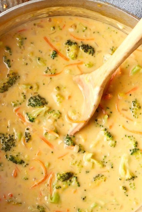 Broccoli Cheddar Soup Recipe - Love and Lemons Homemade Broccoli Cheddar Soup, Broccoli Cheddar Soup Recipe, Cheddar Soup Recipe, Vegetarian Soups, Keto Broccoli Cheese Soup, Broccoli Cheese Soup Recipes, Cheddar Cheese Soup, Weekly Meals, Broccoli Cheese Soup