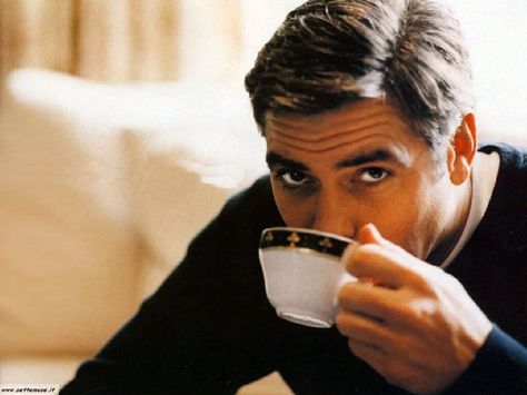 George Clooney Coffee Marxism Aesthetic, Marxism Memes, Sociology Aesthetic, People Drinking Coffee, Communication Theory, Jean Dujardin, Cocoa Beans, Isabelle Adjani, Isabelle Huppert