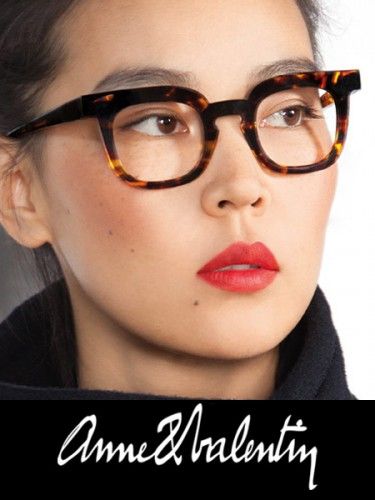 Ann et Valentin Eyewear - prescription glasses at Eye Candy Optical Cool Eyeglasses For Women, Cool Glasses For Women, Glasses For Oval Faces, Glasses Fashion Eyewear, Glasses Inspiration, Glasses Trends, Womens Glasses Frames, Eyewear Brands, Glasses Makeup