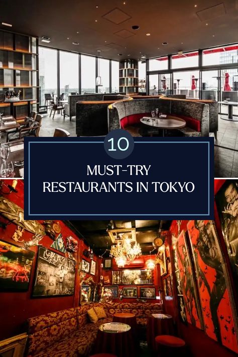 Tokyo boasts some of the finest culinary experiences you can imagine. Whether craving innovative dishes or traditional Japanese favorites, this city has it all. Discover how each restaurant redefines flavors, merges creativity with authenticity, and promises memorable dining experiences. Start your exciting food journey in Tokyo today and dive into the vibrant world of sushi, ramen, and more. This guide presents ten exquisite restaurants that assert themselves as top destinations, enabling every foodie to discover a flavor profile that resonates with their palate and ignites their culinary passion. Best Restaurants In Tokyo, Tokyo Restaurants, Top 10 Restaurants, Tokyo Restaurant, Visit Tokyo, Supper Club, Top Restaurants, Best Dining, Rooftop Bar